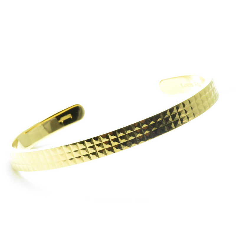 Pyramid  Bangle ゴールド ( サイズ：S )